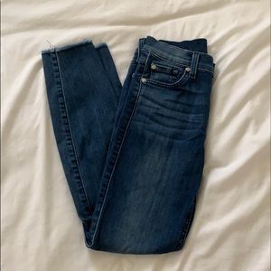 BNOWT 7 for all mankind skinny jeans